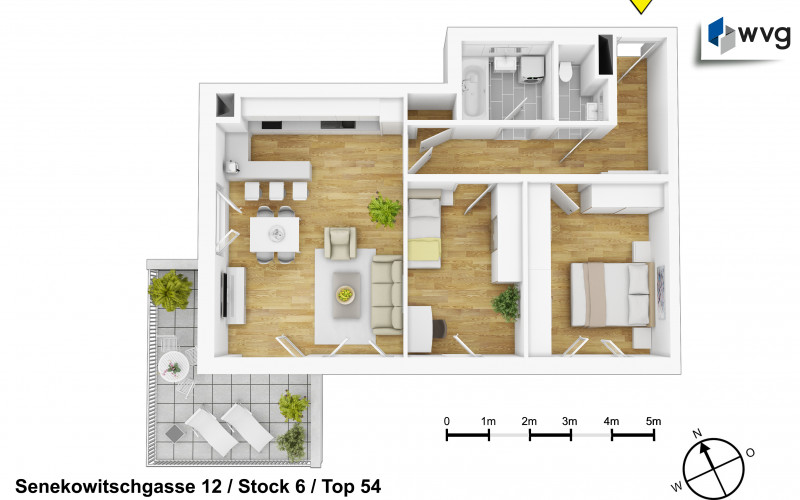 Senekowitschgasse 12 / Top 54
