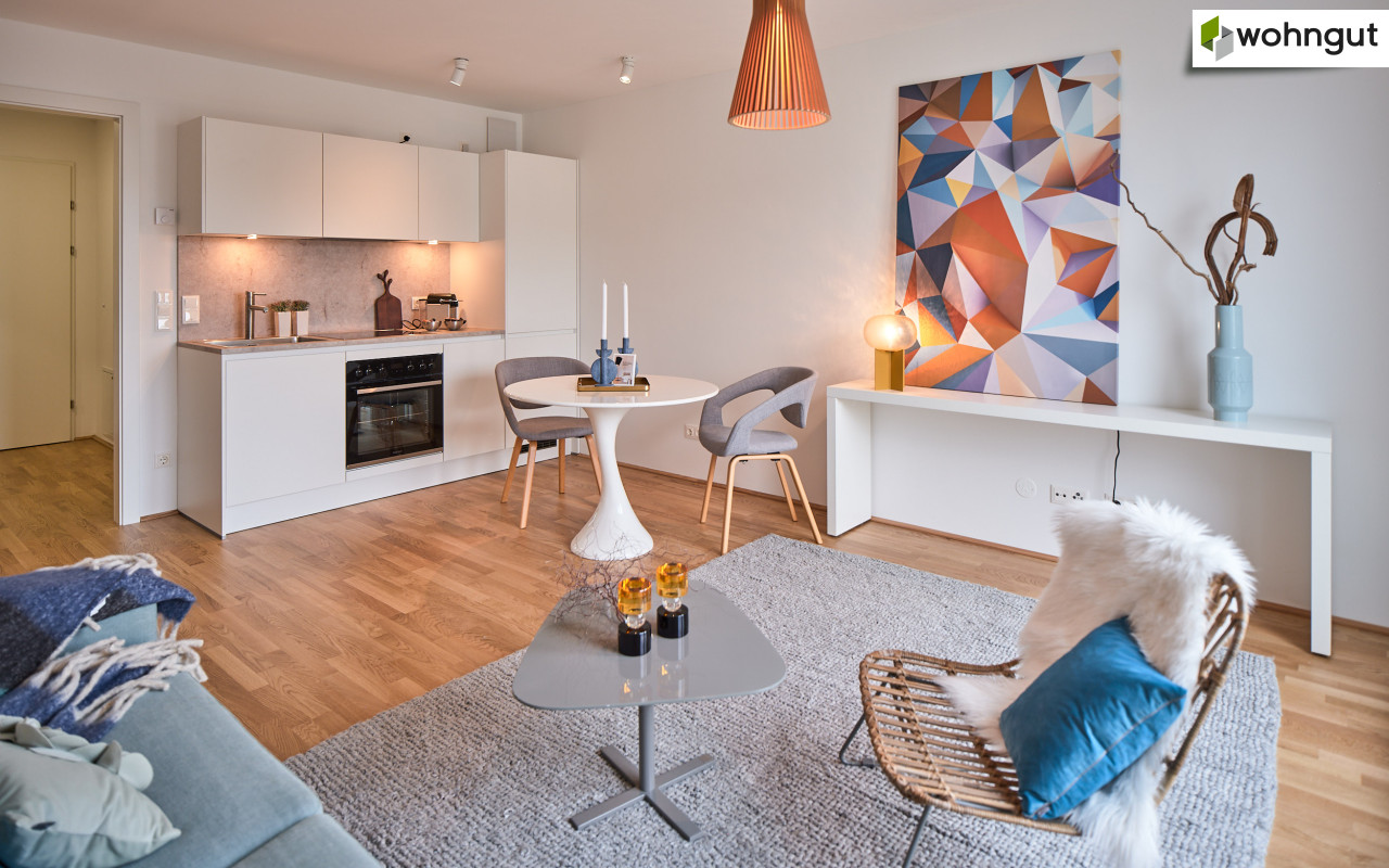 Gestagte 1-Zimmer-Wohnung