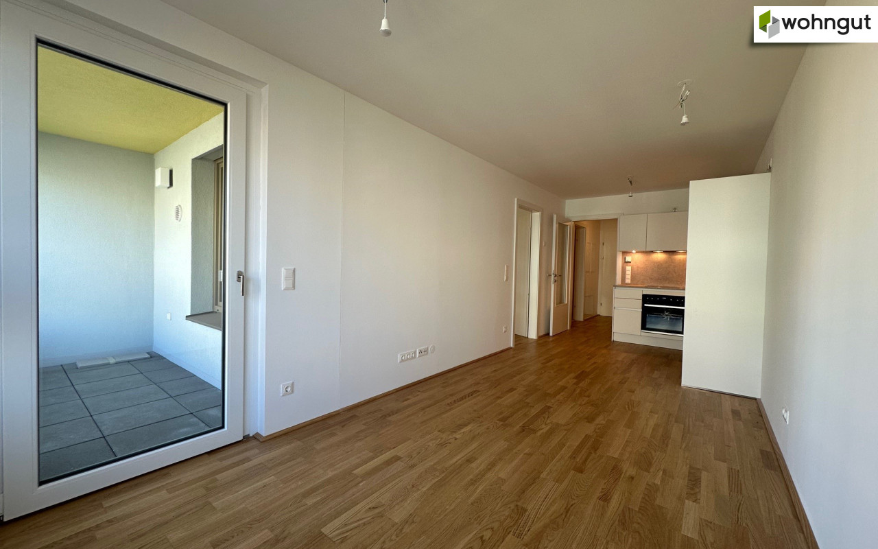 Wohnküche mit Loggia
