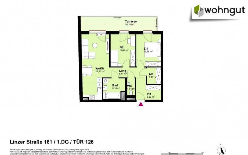 Linzer Straße / Tür 126
