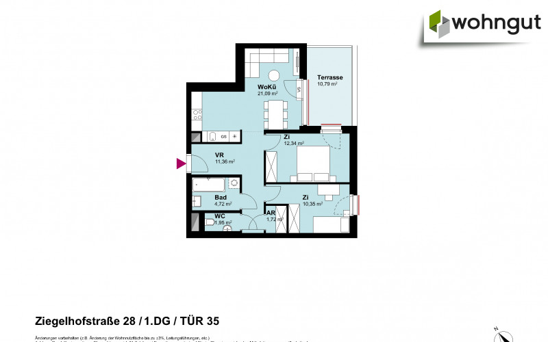 Ziegelhofstrasse 28 / Tür 35