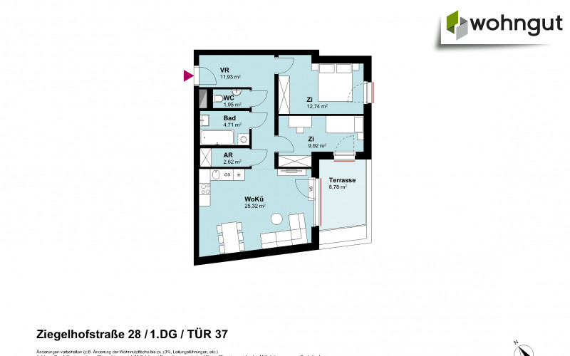 Ziegelhofstrasse 28 / Tür 37