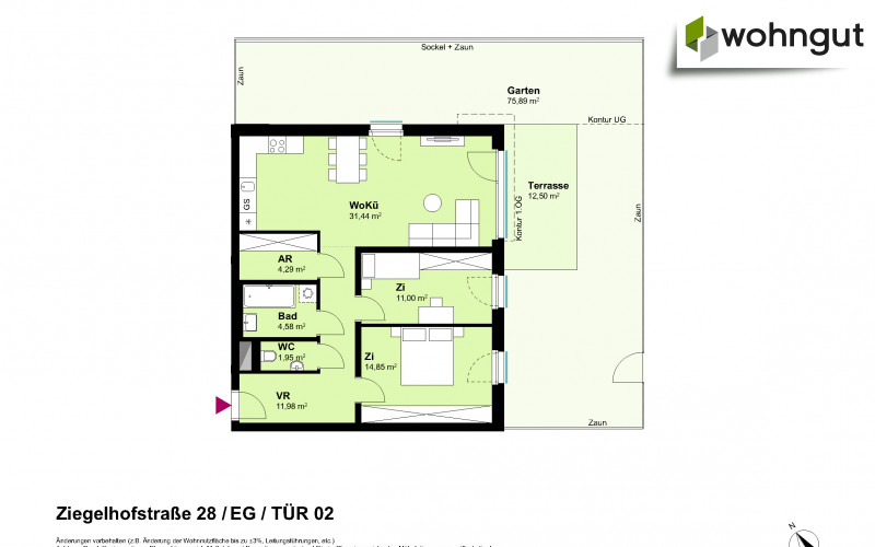 Ziegelhofstrasse 28 / Tür 2