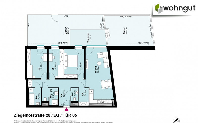Ziegelhofstrasse 28 / Tür 5